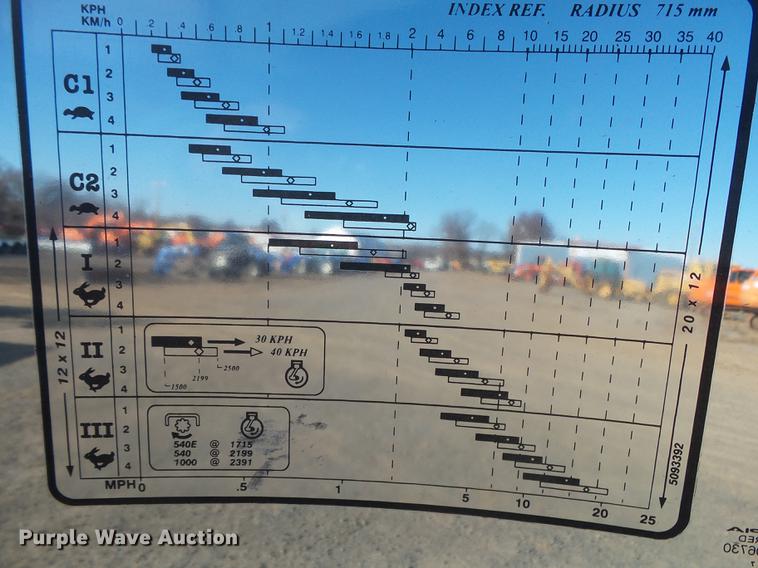 image for item DS9646 2008 New Holland TD80D MFWD tractor