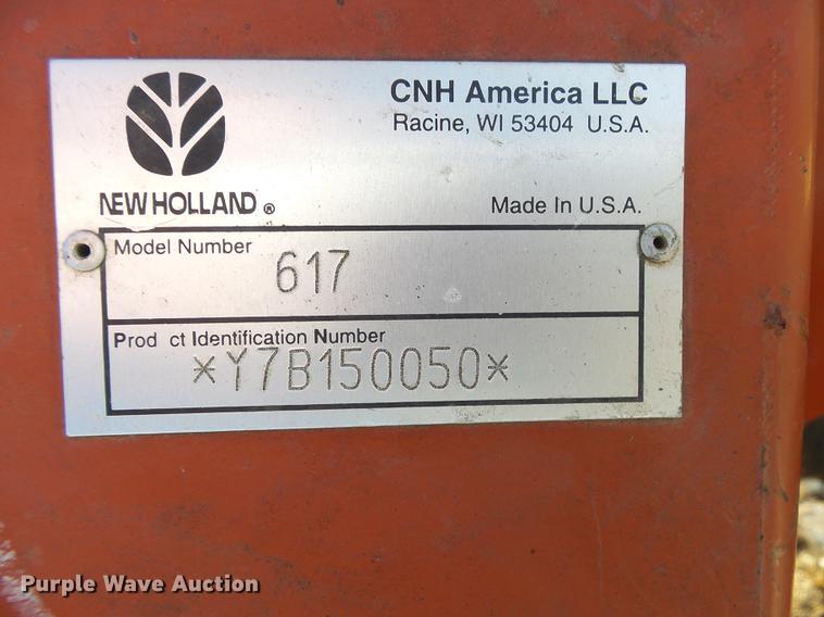 image for item DS9649 New Holland 617 disc mower