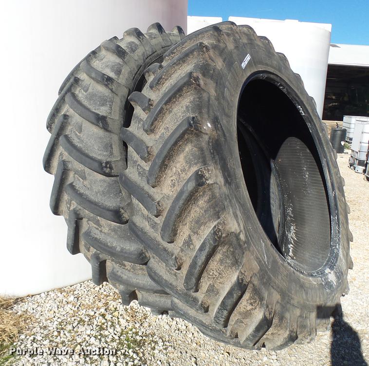 image for item DX9314 (2) Michelin Radial 480/80R46 tires
