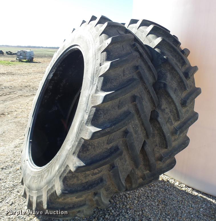 image for item DX9314 (2) Michelin Radial 480/80R46 tires