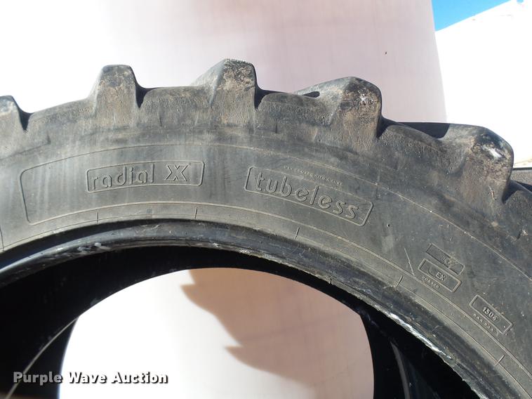 image for item DX9314 (2) Michelin Radial 480/80R46 tires