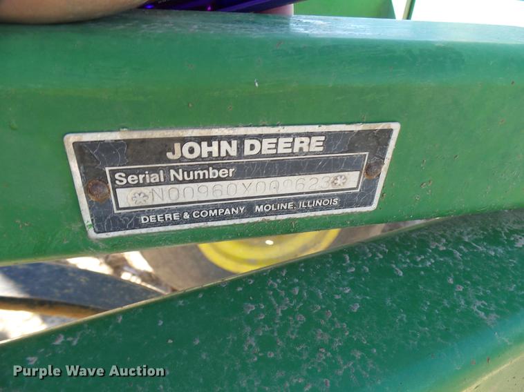 image for item DX9315 John Deere 960 field cultivator