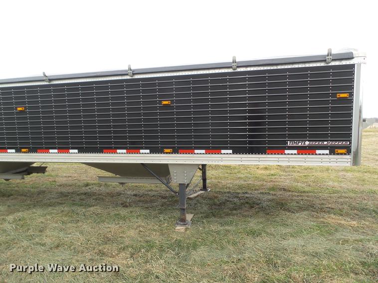 image for item DZ9125 2014 Timpte Super Hopper 4066 double hopper grain trailer