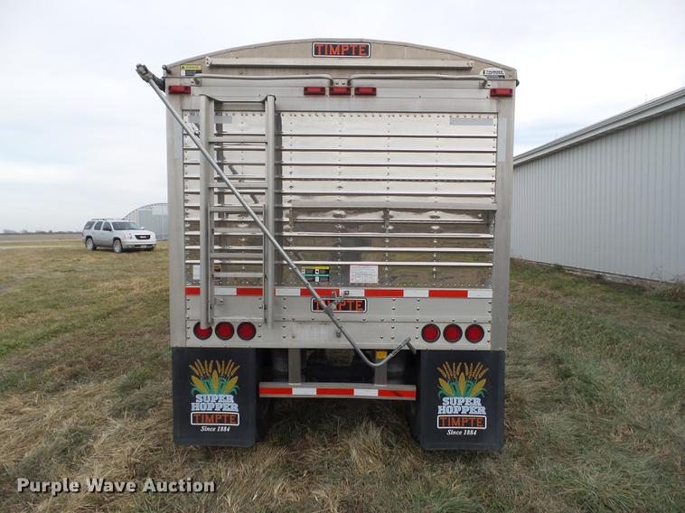 image for item DZ9125 2014 Timpte Super Hopper 4066 double hopper grain trailer