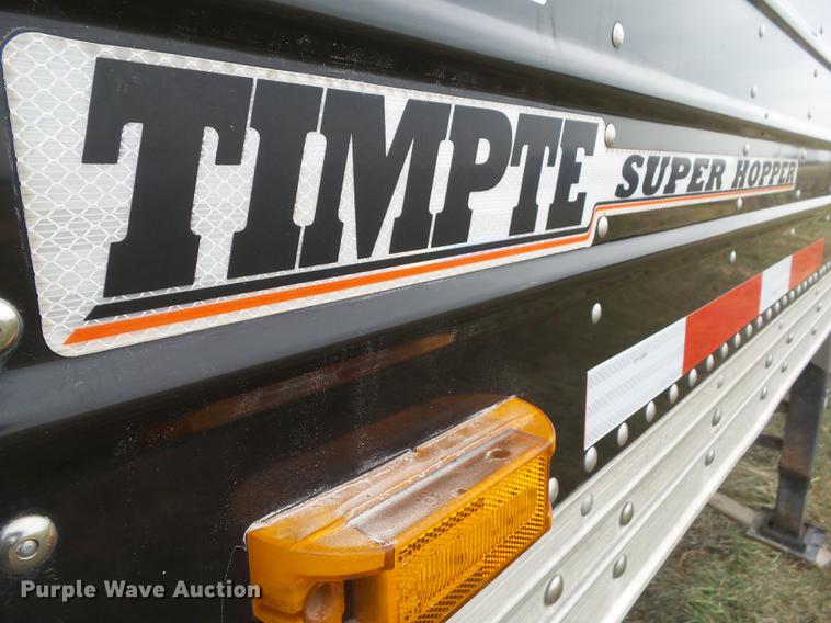 image for item DZ9125 2014 Timpte Super Hopper 4066 double hopper grain trailer