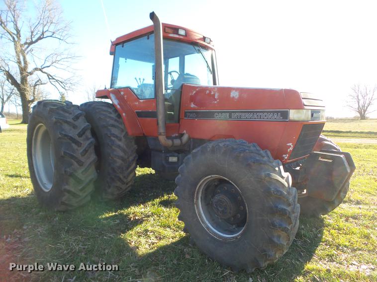 image for item DZ9141 1989 Case IH 7140 MFWD tractor