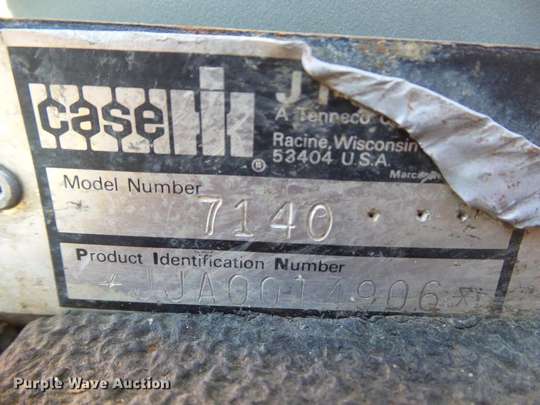 image for item DZ9141 1989 Case IH 7140 MFWD tractor