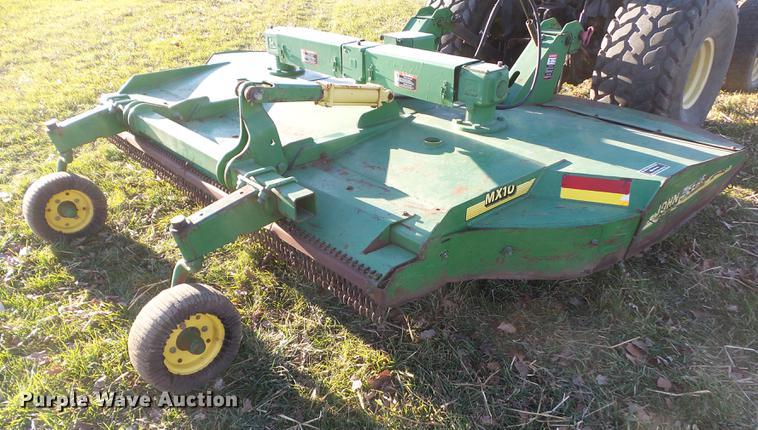image for item DZ9143 John Deere MX10 rotary mower