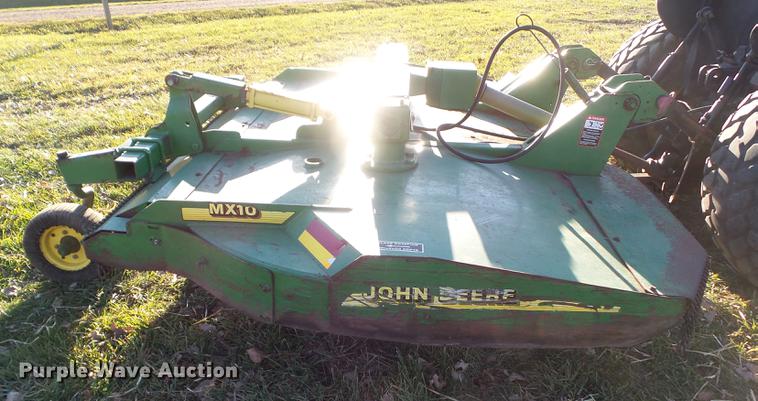 image for item DZ9143 John Deere MX10 rotary mower