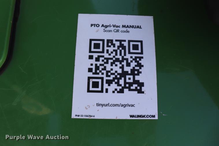 image for item EC9289 2015 Walinga 7614 grain vacuum