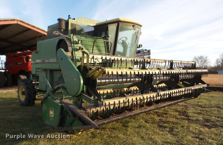 image for item J8550 John Deere 6620 Turbo RWA combine