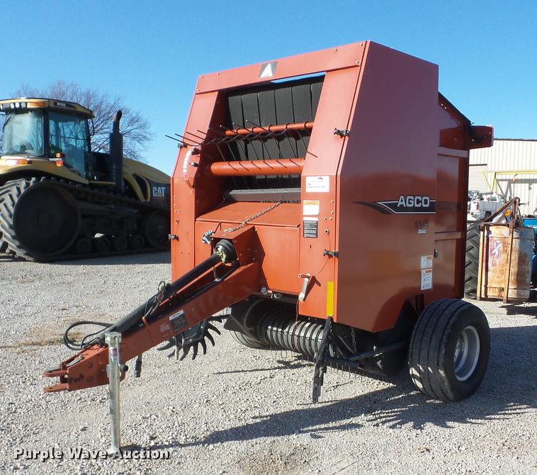 image for item J8552 2008 AGCO Hesston 5145 round baler