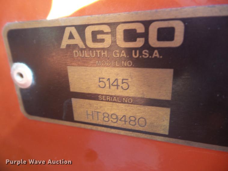 image for item J8552 2008 AGCO Hesston 5145 round baler