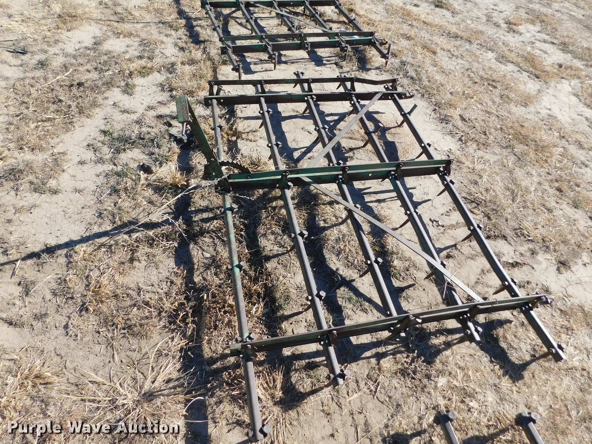 (4) John Deere five bar drag harrows in Sublette, KS Item BU9527 sold