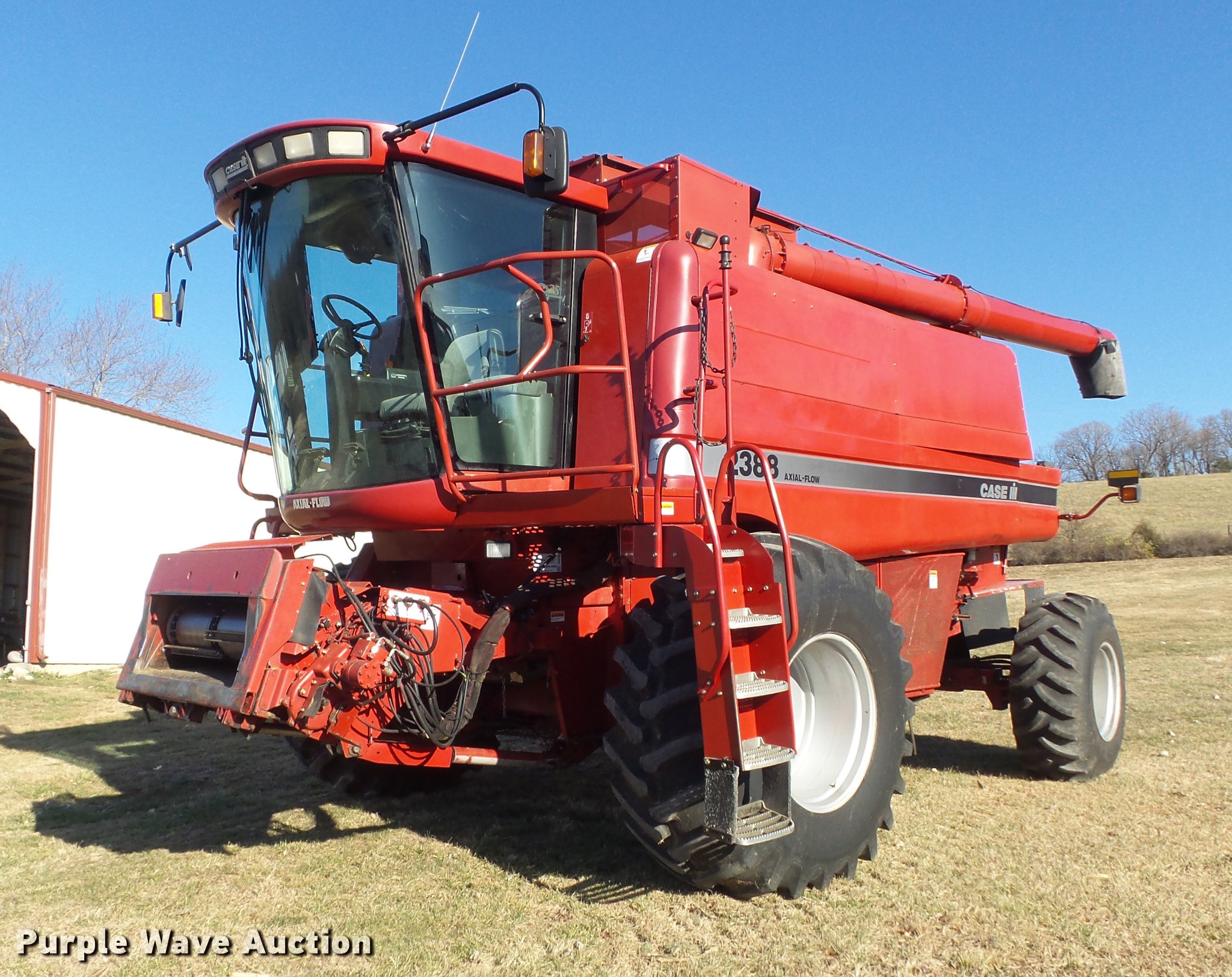 2001 Case IH 2388 Axial-Flow RWA combine in Gerald, MO | Item DB6290