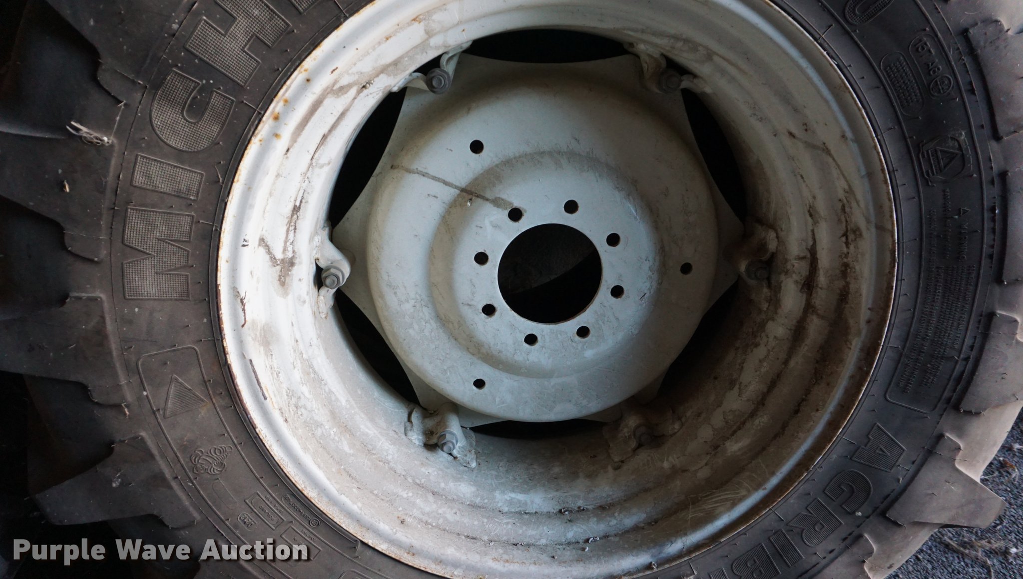 (2) Michelin 16.9R30 tires and wheels in Leavenworth, KS Item DN9456