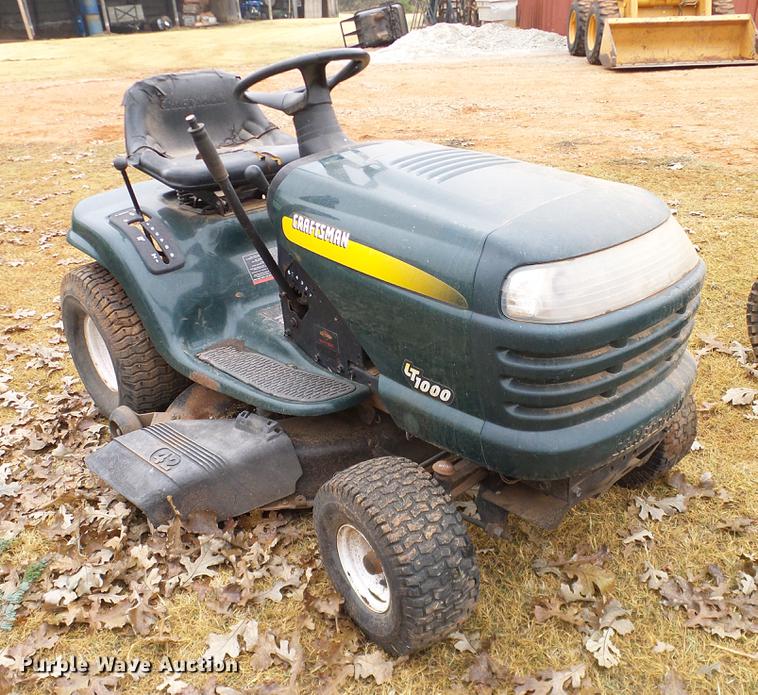 image for item AO9358 Craftsman LT1000 lawn mower