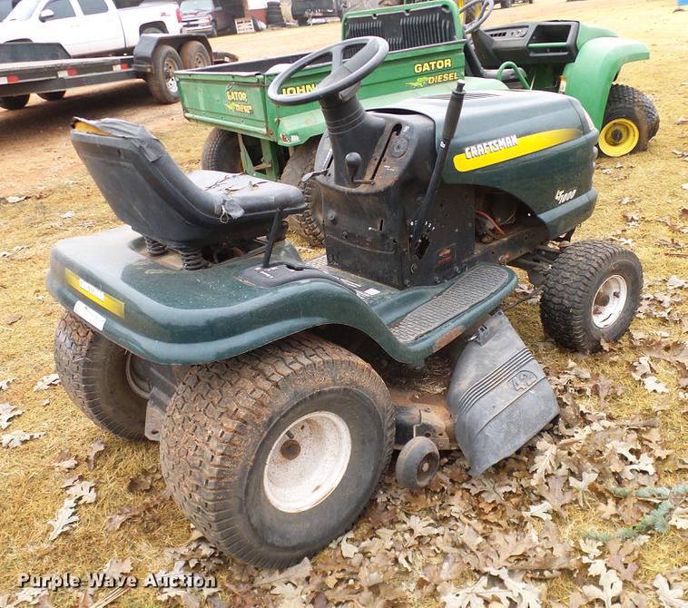 image for item AO9358 Craftsman LT1000 lawn mower