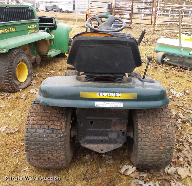 image for item AO9358 Craftsman LT1000 lawn mower