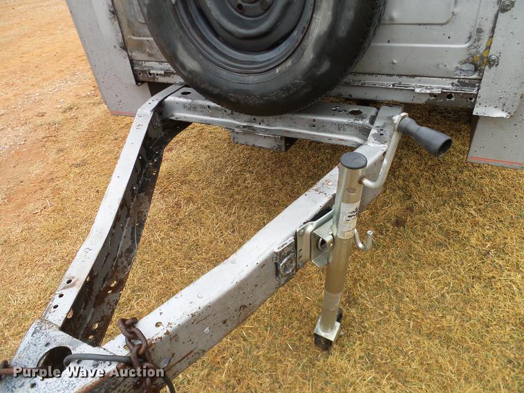 image for item AO9360 Shop built utility bed trailer