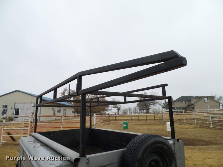 image for item AO9360 Shop built utility bed trailer