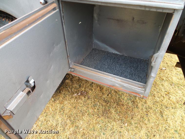 image for item AO9360 Shop built utility bed trailer