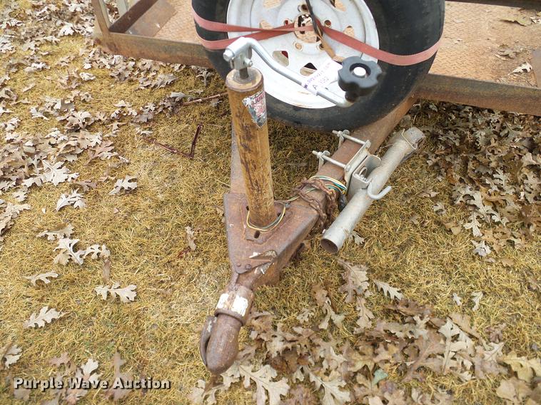 image for item AO9362 Shop built utility trailer