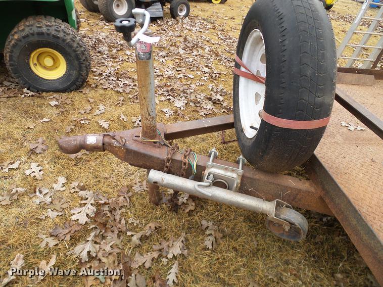 image for item AO9362 Shop built utility trailer