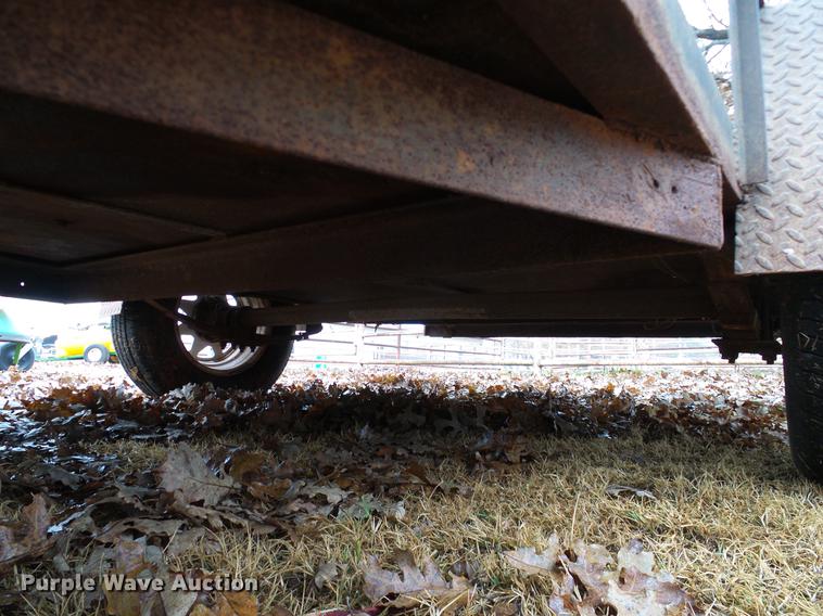 image for item AO9362 Shop built utility trailer