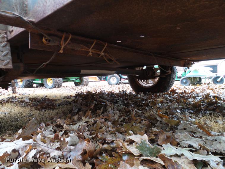 image for item AO9362 Shop built utility trailer