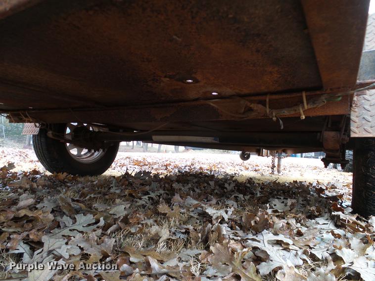 image for item AO9362 Shop built utility trailer