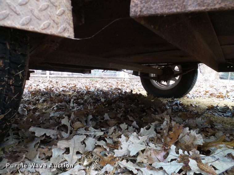 image for item AO9362 Shop built utility trailer