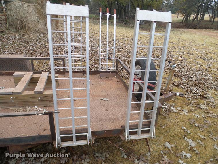 image for item AO9362 Shop built utility trailer