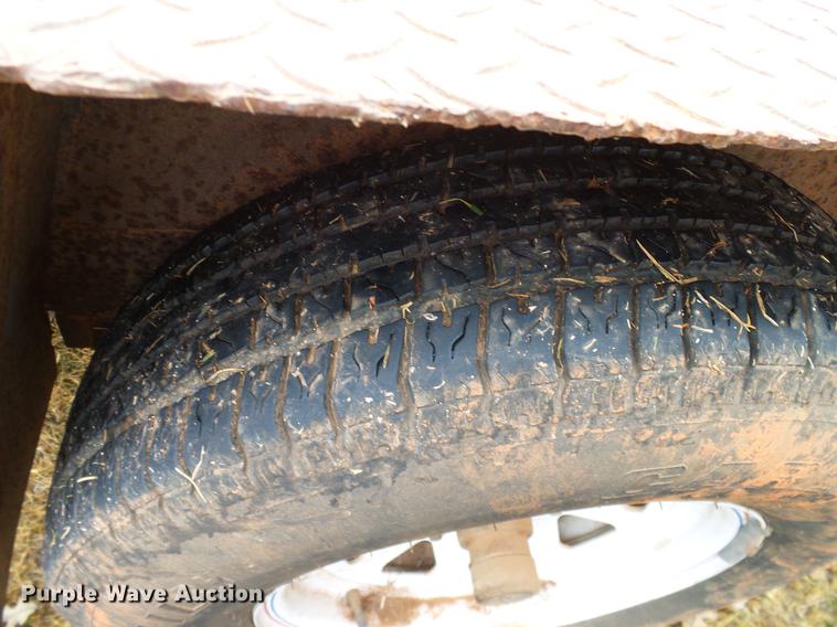 image for item AO9362 Shop built utility trailer