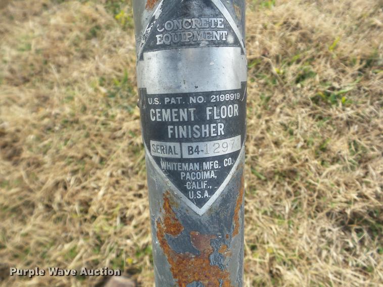 image for item AY9637 Concrete equipment