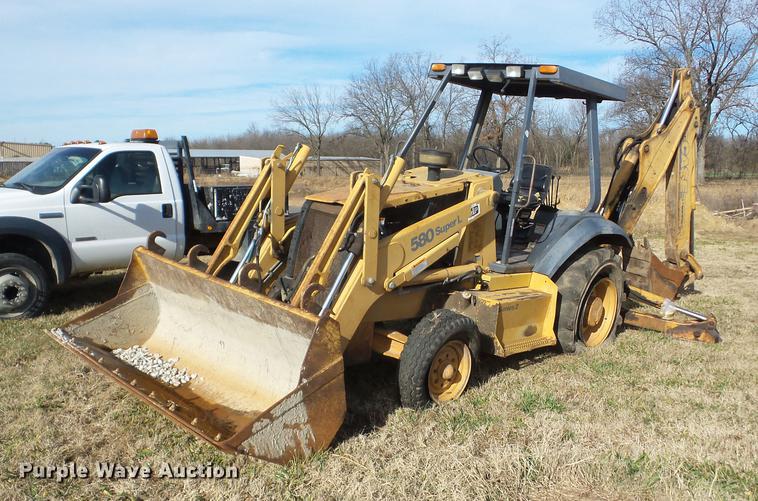 image for item AY9640 Case 580 Super L backhoe