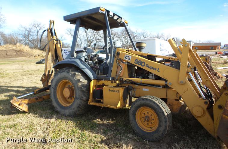 image for item AY9640 Case 580 Super L backhoe