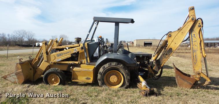 image for item AY9640 Case 580 Super L backhoe