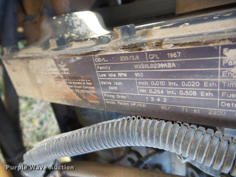 image for item AY9640 Case 580 Super L backhoe