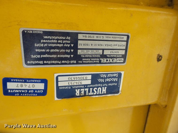 image for item AY9645 Hustler 4600 wide area lawn mower