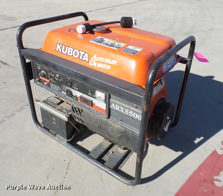 image for item AZ9258 Kubota ARX5500 generator