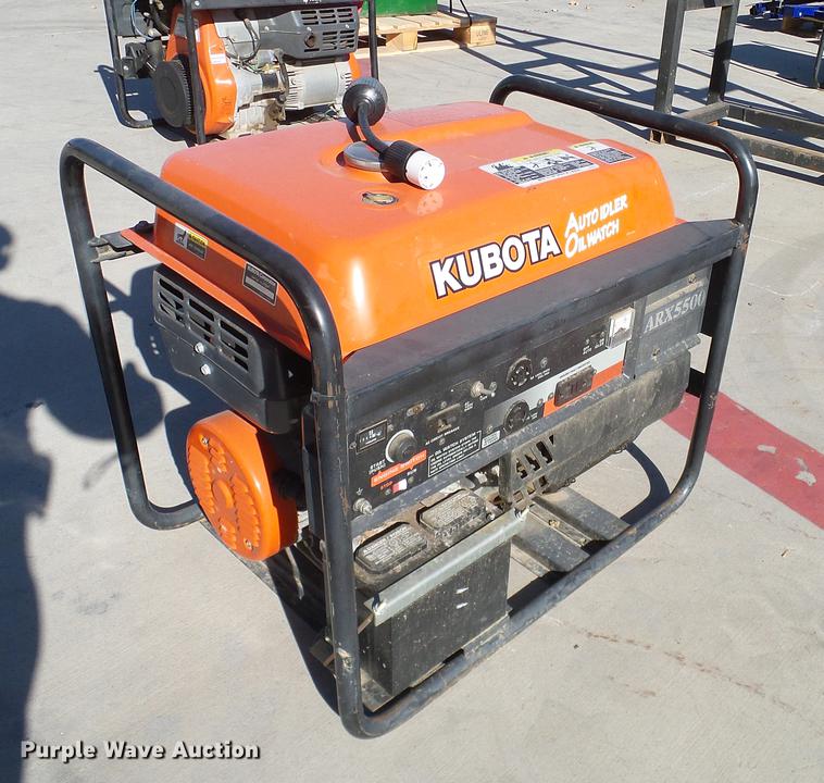 image for item AZ9258 Kubota ARX5500 generator