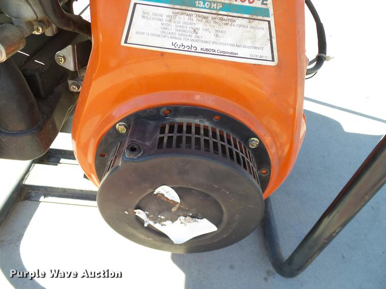image for item AZ9258 Kubota ARX5500 generator