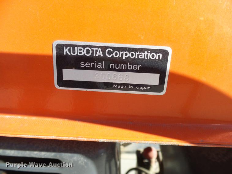 image for item AZ9258 Kubota ARX5500 generator