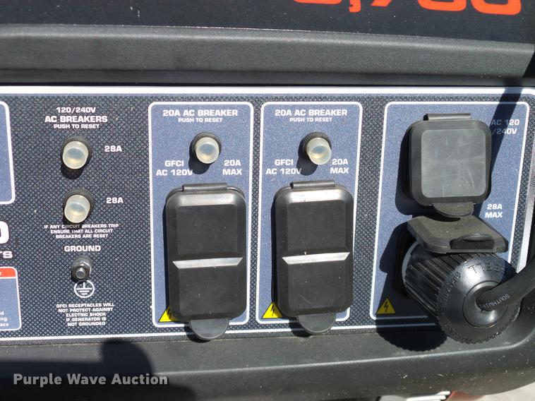 image for item AZ9274 Predator 8750 generator