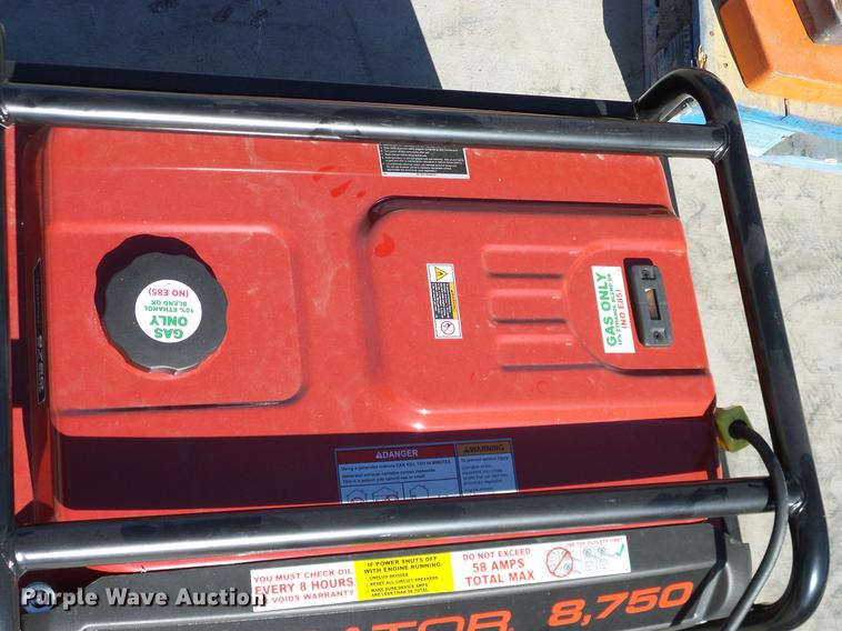 image for item AZ9274 Predator 8750 generator