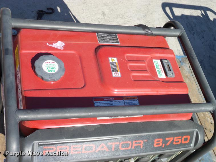 image for item AZ9275 Predator 8750 generator