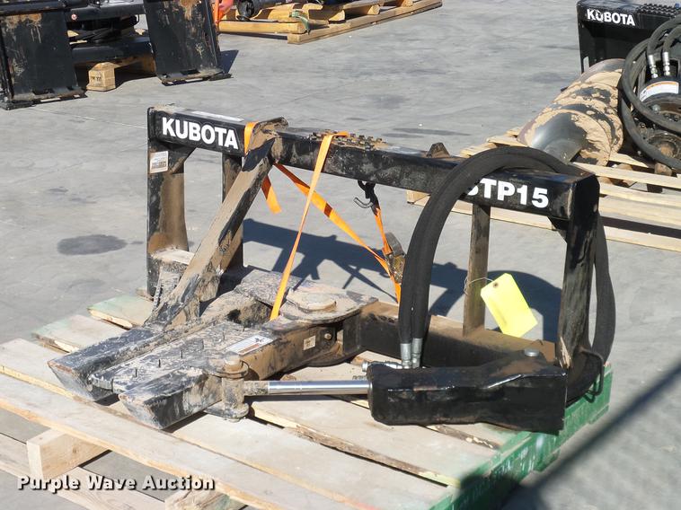 Kubota STP15 tree puller in Grapevine, TX Item AZ9290 sold Purple Wave