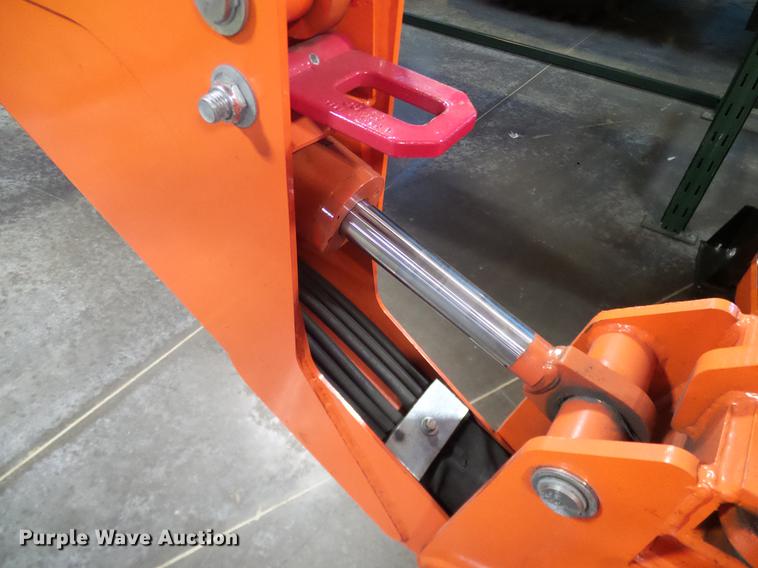 image for item AZ9306 Kubota M4011 backhoe attachment