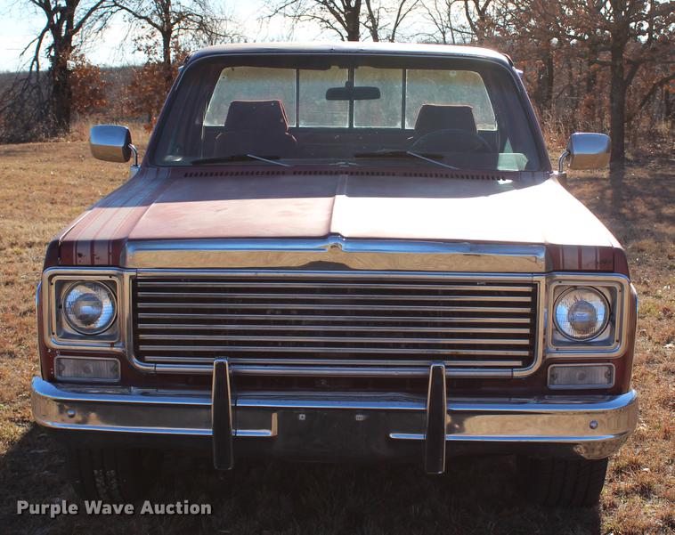 image for item BE9384 1977 Chevrolet Silverado 10 pickup truck